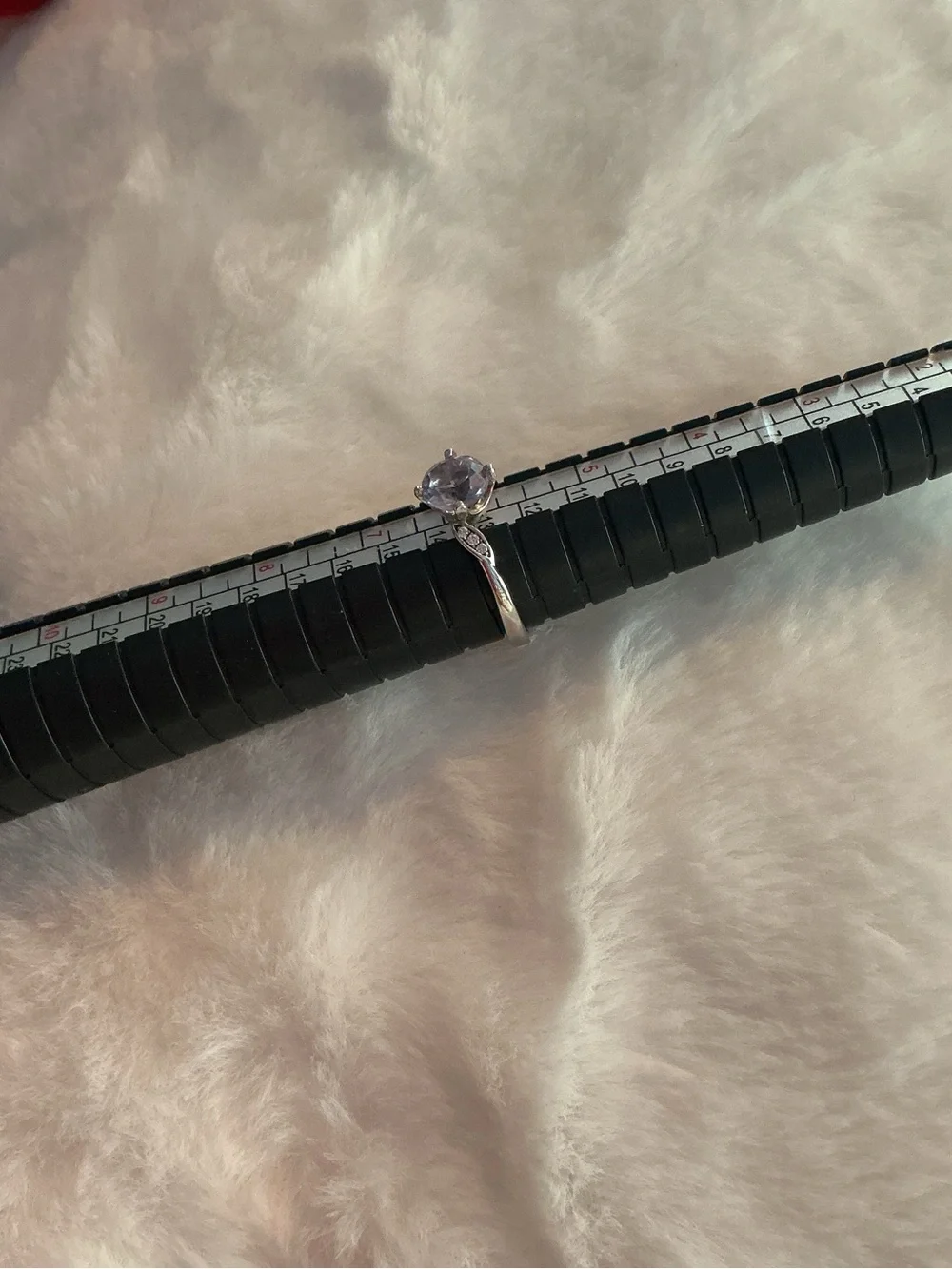 Natural Sri Lanka Sapphire Ring Sterling 925 Band